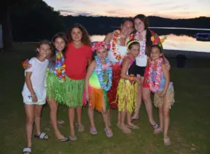 Summer Hawaiian Luau Camp Kinder Ring
